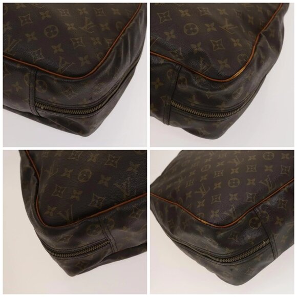 LOUIS VUITTON Monogram Alize 1 Posh Boston Bag M41393 LV Auth 136221 - Picture 14 of 16